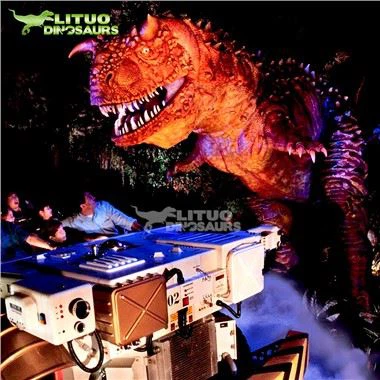 Beltéri Dark Ride dinoszaurusz